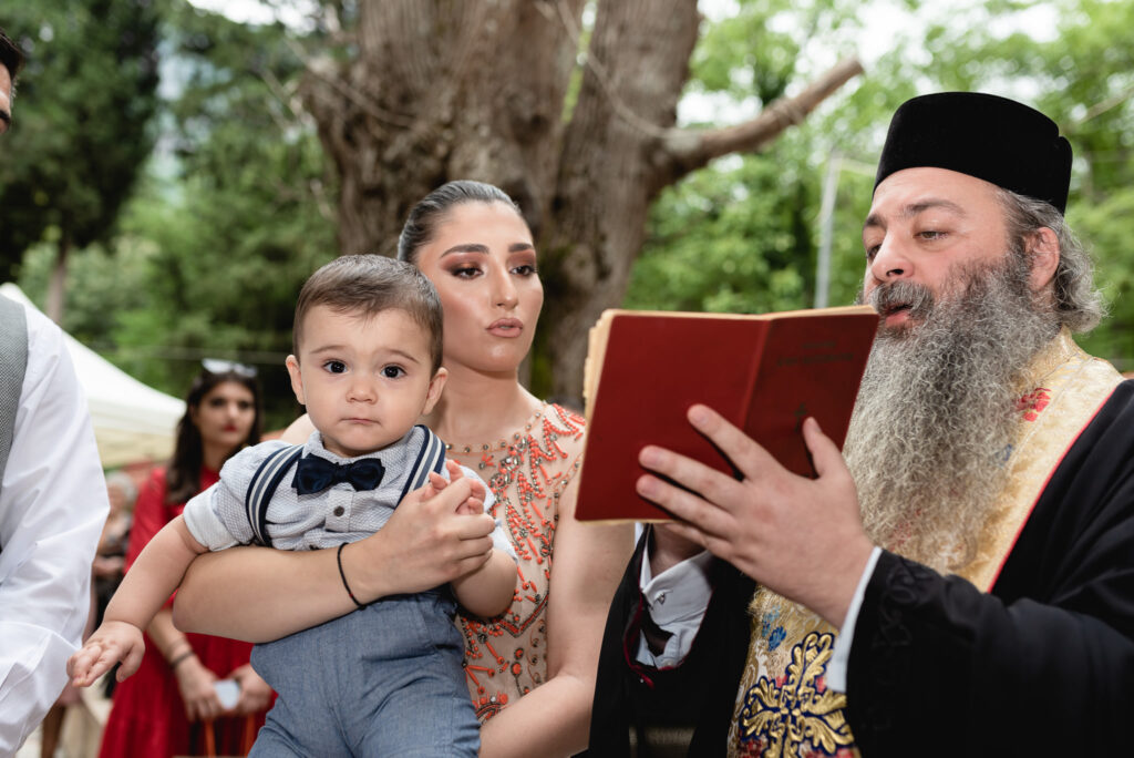 Φωτογράφιση Βάπτισης στον άγιο Νικόλαο Νάουσας