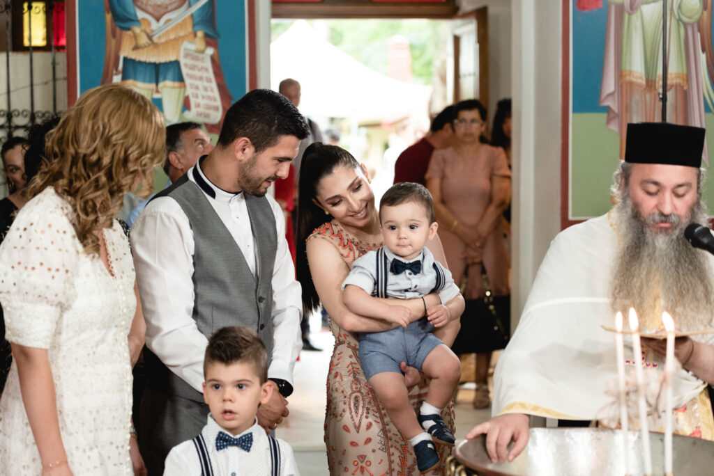Φωτογράφιση Βάπτισης στον άγιο Νικόλαο Νάουσας